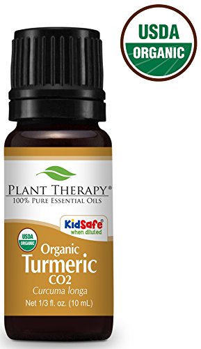 Product Cover Plant Therapy Turmeric Organic CO2 Extract 10 mL (1/3 oz) 100% Pure, Undiluted, Therapeutic Grade