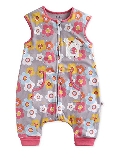 Product Cover Vaenait baby 1-7Y Kid Girls Wearable Blanket Sleeper Daisy Cat Sleep S