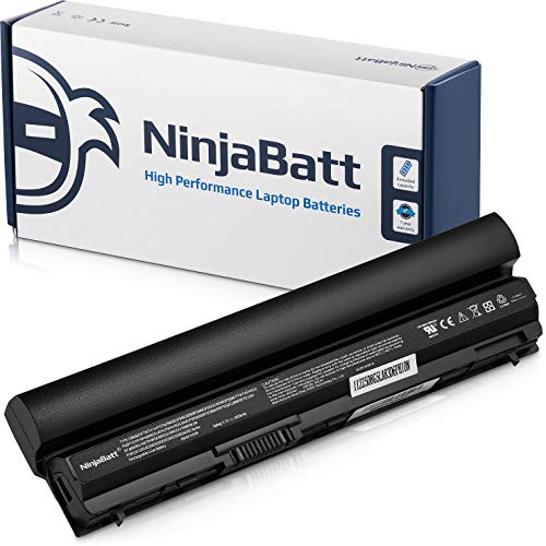 Product Cover NinjaBatt Laptop Battery for Dell RFJMW Latitude E6320 E6230 E6430S E6330 E6220 K4CP5 J79X4 312-1381 312-1241 312-1446 MHPFK V7M6R FRR0G TPHRG YJNKK 312-1380 451-11980 5X317 9GXD5 - [6 Cells/4400mAh]