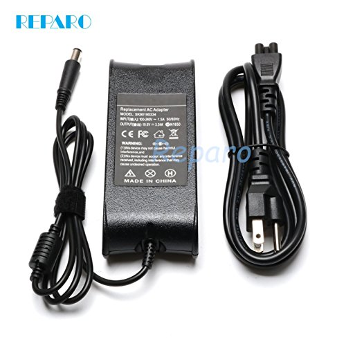 Product Cover Reparo 19.5V 3.34A 65W Ac Adapter Laptop Charger for Dell Inspiron 15 (3520),Inspiron 15 (3521), Inspiron 15 (3537), Inspiron 15R (5520), Inspiron 15R (5521), Inspiron 15R (7520), Inspiron 15R N5110