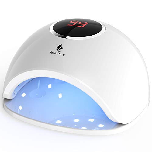 Product Cover MiroPure UV LED Gel Nail Lamp Light Dryer, Fast Dry 48w Professional Nail Dryer Curing Lamp with Smart Sensor for Home and Salon