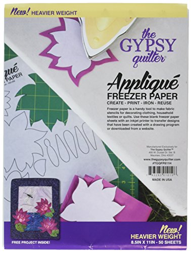 Product Cover Gypsy Quilter Freezer Paper 8 1/2in x 11in Heavy Weight