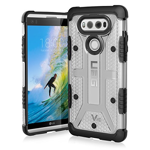 Product Cover UAG LG V20 Plasma Feather-Light Rugged [Ice] Military Drop Tested Phone Case