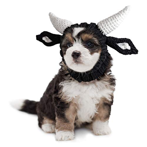 Product Cover Zoo Snoods Bull Dog Costume - Neck and Ear Warmer Snood for Pets (Small)
