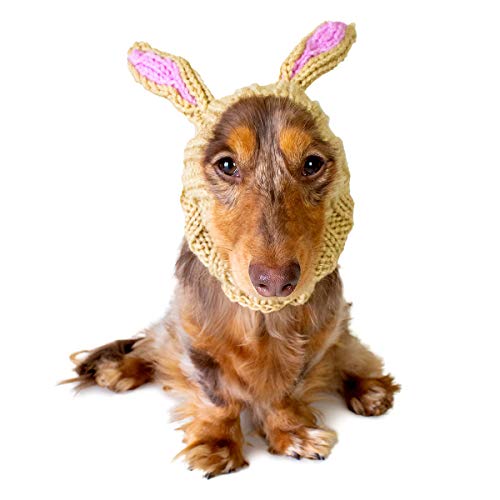 Product Cover Zoo Snoods Jack Rabbit Dog Costume - Neck and Ear Warmer Headband for Pets (Small)
