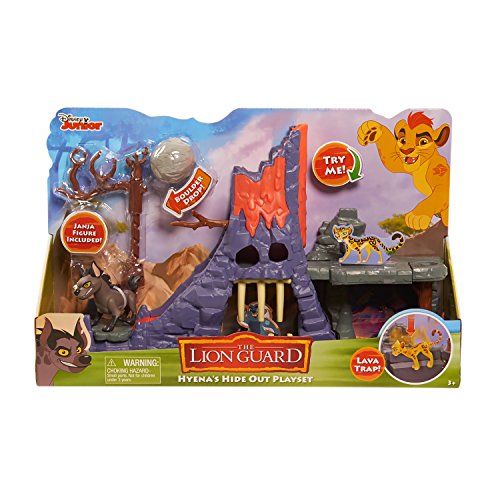 Product Cover Just Play Disney Junior The Lion Guard Hyena's Hideout Playset (with Janja Figure)