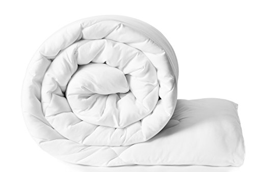 Product Cover Solimo Microfibre Double Comforter - White