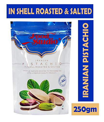 Product Cover Food Studio Iranian Pistachios (Roasted and Salted) - 250gm