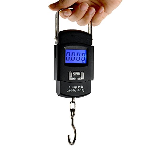 Product Cover Polysun American Weigh Scale Digital LED Screen Spring Hanging Scale 10g,50kg