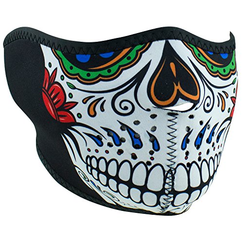 Product Cover Zanheadgear WNFM413H Muerte Skull Adult/Unisex Neoprene Half Mask