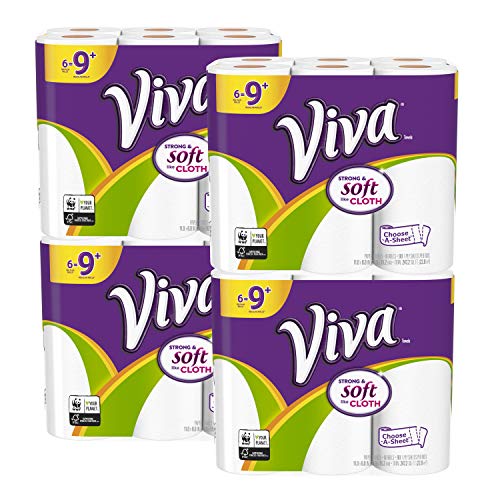 Product Cover VIVA Choose-A-Sheet* Paper Towels, White, Big Plus Roll, 24 Count