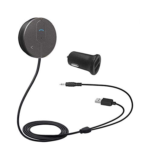 Product Cover Besign Bluetooth 4.1 Car Kit for Hands-Free Talking & Music Streaming, Wireless Audio Receiver for Car with 3.5mm AUX Input Port