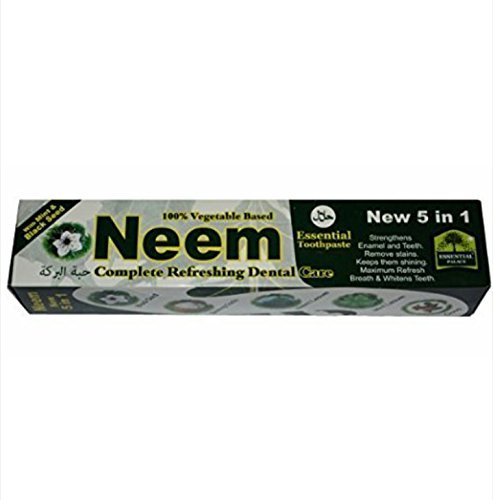 Product Cover Neem Essential Toothpaste New 5 in 1 100% Fluoride Free