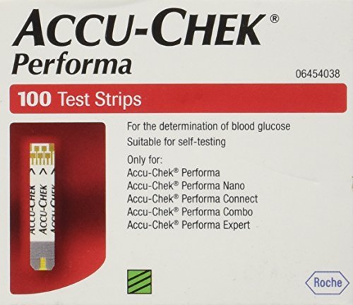 Product Cover Rocheoper Ltd Accu Chek Performa (Without Chip) - 100 Strips by Accu Chek
