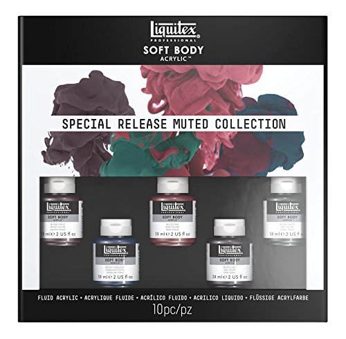 Product Cover Liquitex Professional Soft Body Acrylic Paint Set, Muted Colors Collection