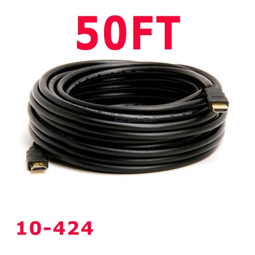 Product Cover KONEX (TM) 50FT 50 FEET 15M 15 Meters HDMI Cable, 1.4, with 3D, ARC, ETHERNET, UL 20276 1080P