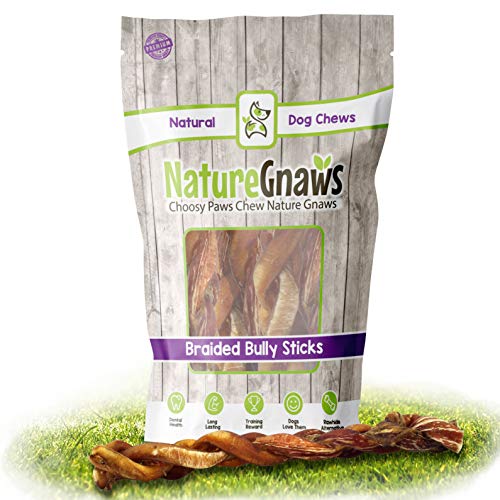 Product Cover Nature Gnaws Braided Bully Sticks 11-12