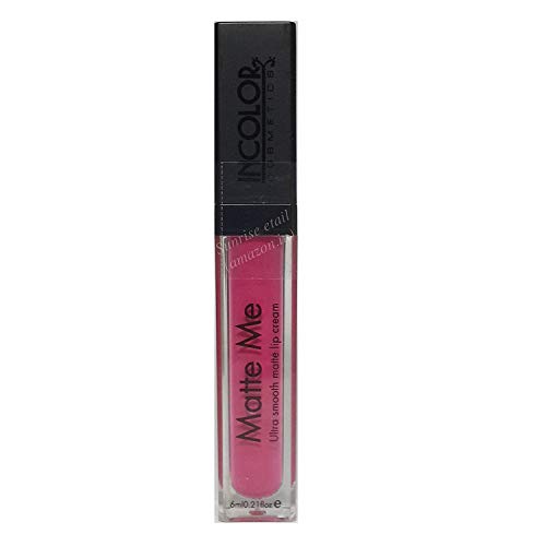 Product Cover INCOLOR Incolor Matte Me 401 Ultra Smooth Lip Cream-Cerise, 6 ml