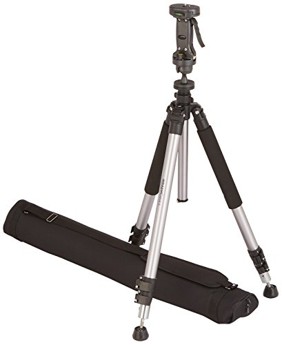 Product Cover AmazonBasics Pistol Grip Camera Travel Tripod With Bag - 34.4 - 72.6 Inches, Black
