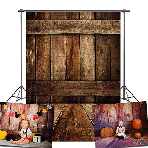 Product Cover Photo Background for Baby Wooden Floor Photography Backdrops Suitable for Children Art Studio Vinyl 5x7FT QX508