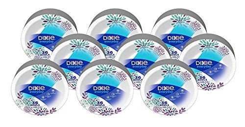 Product Cover Dixie Everyday Disposable Paper Bowls, 10 oz, Printed, 324 Count Product