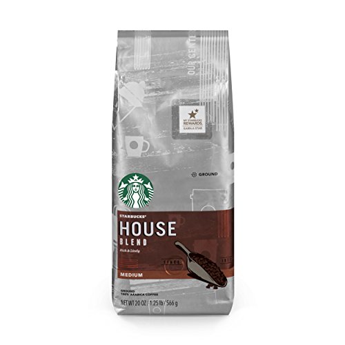 Product Cover Starbucks House Blend Medium Roast Ground Coffee, 20 Ounce (Pack of 1) Bag