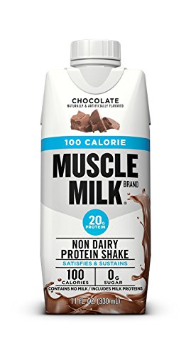 Product Cover Muscle Milk 100 Calorie Protein Shake, Chocolate, 20g Protein, 11 FL OZ, 12 Count
