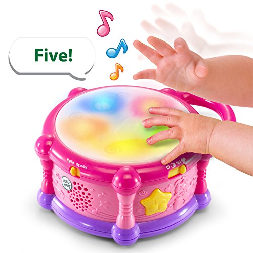 Product Cover LeapFrog Learn & Groove Color Play Drum Bilingual, Pink (Amazon Exclusive)