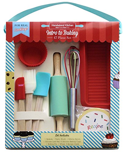 Product Cover Handstand Kitchen 17-piece Introduction to Real Baking Set with Recipes for Kids