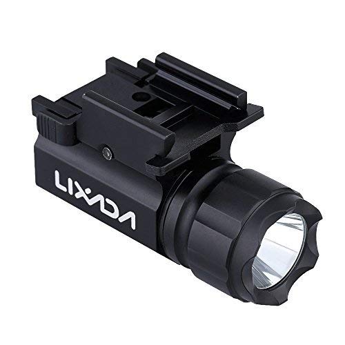 Product Cover Lixada LED Tactical Gun Flashlight 600LM 2-Mode Handgun Torch Light
