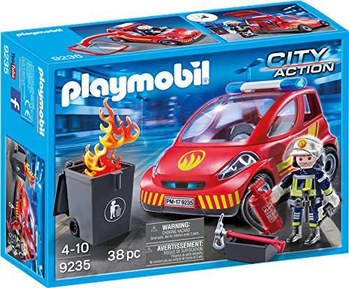 Product Cover PLAYMOBIL Firefighter with Car Building Set