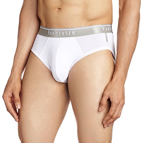 Product Cover Van Heusen Men's Fashion Stretch Brief (8907522405295_30001_Large_30001_White_Large)