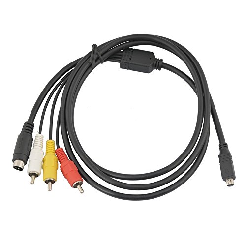 Product Cover TechIntheBox 5 Feet AV Cable for Sony Handycam Mini DV and DVD Camcorders