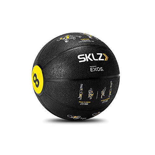Product Cover SKLZ Trainer 8-Pound Medicine Ball with Self-Guided Exercise Illustrations
