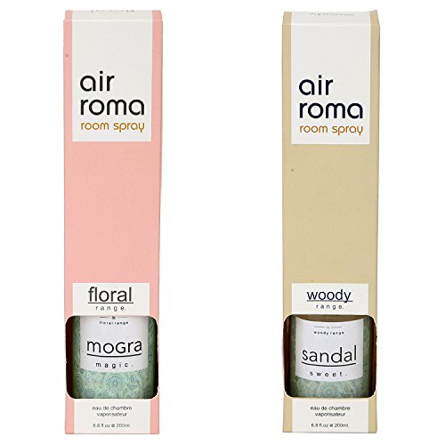 Product Cover AirRoma Combo of 2 Magic Mogra & Sweet Sandal Air Fresheners Sprays 200ml