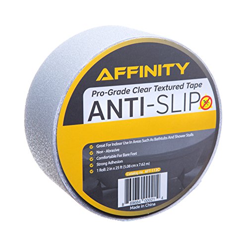 Product Cover Anti-Slip Tape - Premium Clear Bath and Shower Tread, 2 inch x 300 inch (25ft Roll)
