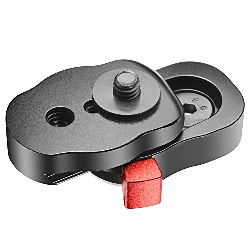 Product Cover Neewer Field Monitor Quick Release Plate for Neewer FW568/700 F100/200 Feelworld F6 Plus/T7/FW759/F5 Aputure Lilliput Blackmagic Atomos Pangshi Ikan ProAm and Other Video Monitors with 1/4-inch Screw