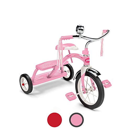 Product Cover Radio Flyer Classic Pink Dual Deck Tricycle Ride On