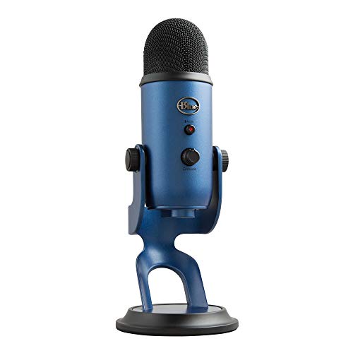 Product Cover BLUE Yeti USB Microphone, Midnight, Mic Only (988-000101)