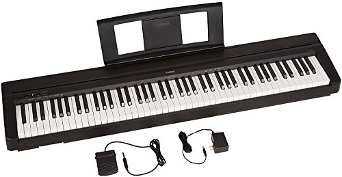 Product Cover Yamaha P71 88-Key Weighted Action Digital Piano With Sustain Pedal And Power Supply (Amazon-Exclusive)