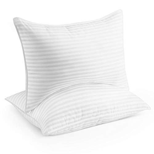 Product Cover Beckham Hotel Collection Gel Pillow (2-Pack) - Luxury Plush Gel Pillow - Dust Mite Resistant & Hypoallergenic - King