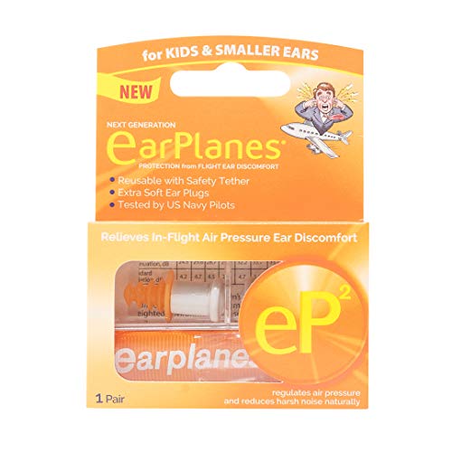 Product Cover eP2 for Kids by Cirrus Healthcare 1 EarPlanes Reusable Pair (1 Reusable Pair)