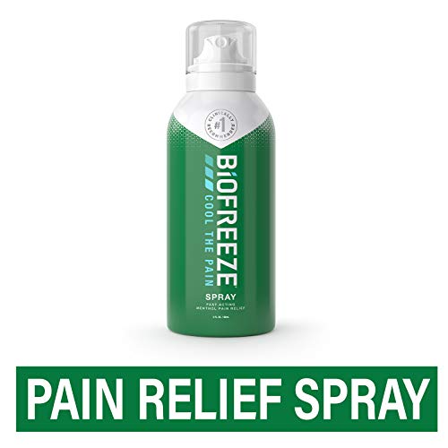 Product Cover Biofreeze Pain Relief Spray, 3 oz. Aerosol Spray, Colorless