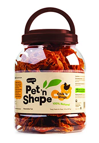 Product Cover Pet 'n Shape Chik 'N Rings - All Natural Chicken Jerky Dog Treats, 2 Lb