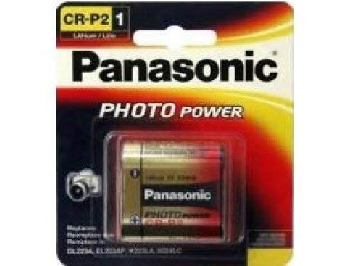 Product Cover 4 x Panasonic CR-P2 (223A) 6 Volt Lithium Batteries (On a Card)