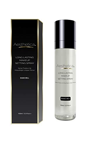 Product Cover Aesthetica Long Lasting Makeup Setting Spray - Invisible Matte Setting and Finishing Spray with a Weightless Feel - All Day Wear