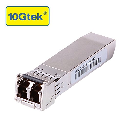 Product Cover 10 Gigabit SFP+ LC Multi-Mode Transceiver, 10GBASE-SR Module for Mikrotik S+85DLC03D (850nm, DDM, 300m)