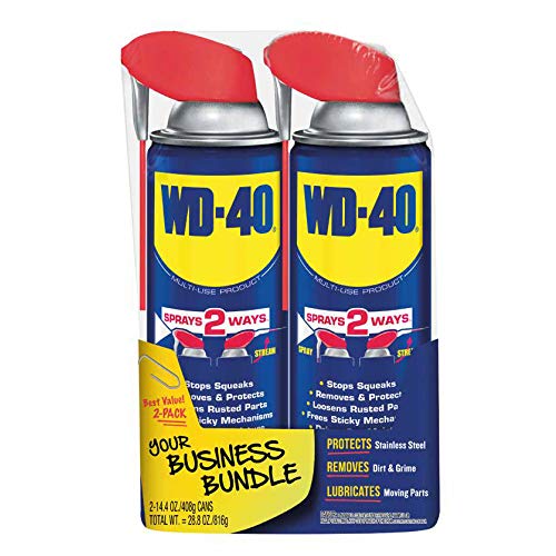 Product Cover WD-40 Multi-Use Product with SMART STRAW SPRAYS 2 WAYS, 14.4 OZ [2-Pack]