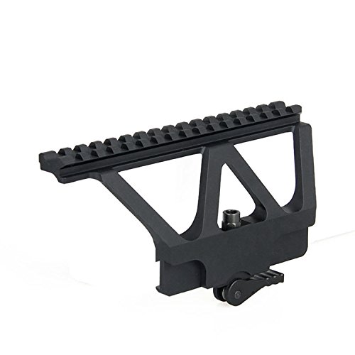 Product Cover Tacksport Red Dot Scope Mount Picatinny Weaver Scope Mount for Red Dot Sight Black