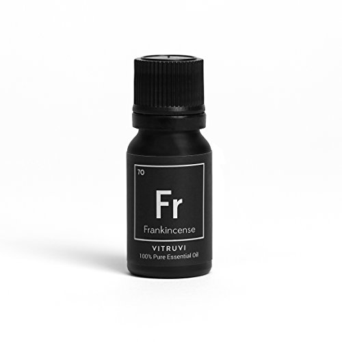 Product Cover Vitruvi Frankincense Essential Oil, 100% Pure Undiluted Premium Grade Essential Oil, All Natural (.3 oz)